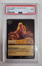 Lorcana Rapunzel Gifted with Healing- 18 Cold Foil-PSA 9 MINT 95613892