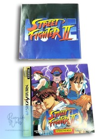 CAPCOM Sega Saturn Street Fighter II Movie Game Edition