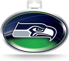 NFL Team Logo Metallic Sticker Pack