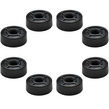 Seismic Audio 8 Pack Rubber Feet for Speaker Cabinets Amps Subwoofers RubberFeet