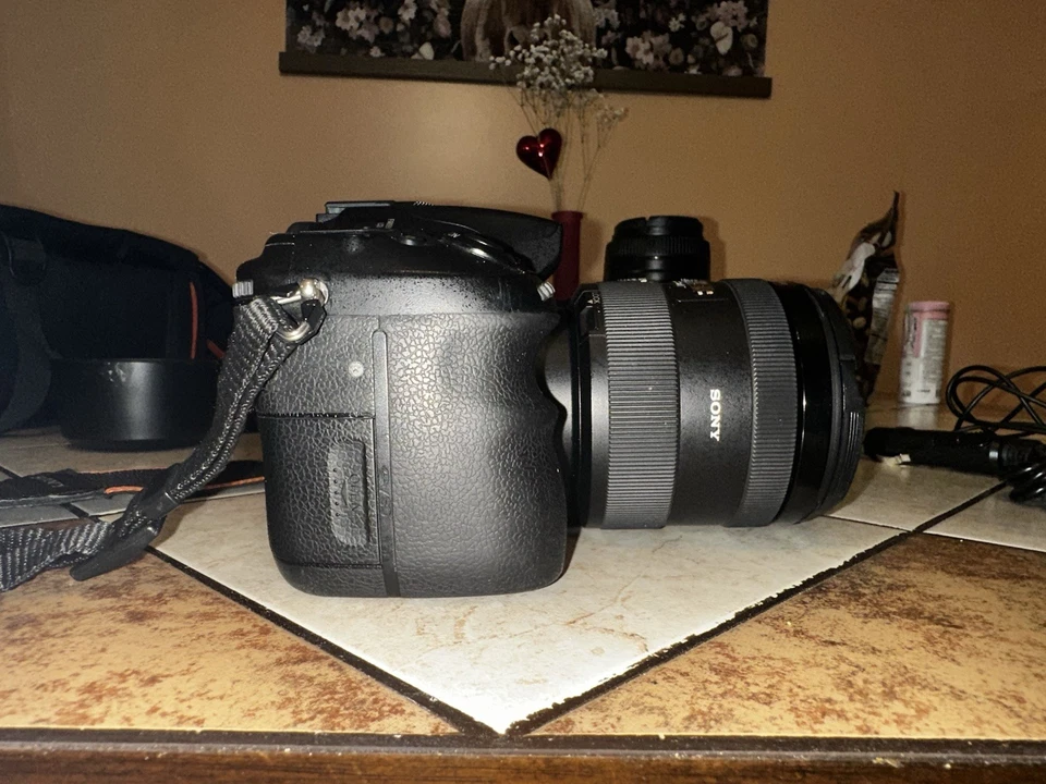  Sony Alpha DSLR SLT-A77 Translucent Mirror Digital Camera  - Image 2 of 4