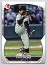 2023 Bowman Isaiah Coupet #BD-37 Colorado Rockies