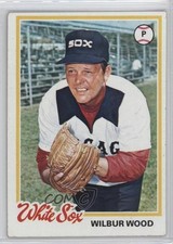 1978 Topps Wilbur Wood #726 3d5