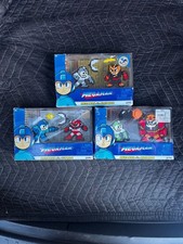 Mega Man 30th Anniversary 8-Bit Figure 2-Pack Lot Bundle of 3: 1 Elec Man, 1 Cut