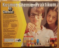 Kosmos Chemiekasten Chemie-Praktikum All-Chemist Experimentierkasten, ab 12 J.