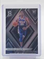 MARKELLE FULTZ 2017-18 SPECTRA ROOKIE SILVER PRIZM 76ERS RC Q6002