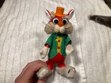 1960s Vinyl Mouse Plush Toy Japan Dakin 7.5 Inches