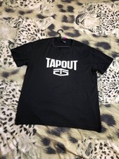 Charcoal Tapout Official Tap Out MMA Dry Fit Shirt Fighting Wrestling L