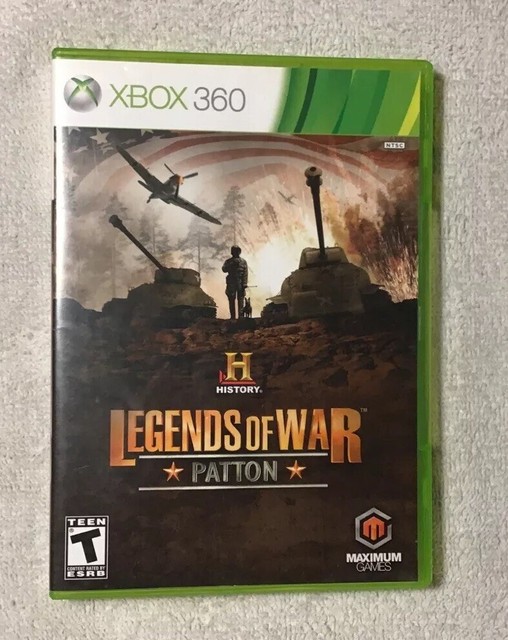 History Legends of War Patton (Microsoft Xbox 360, 2012) .. TESTED CLEAN WORKS eBay