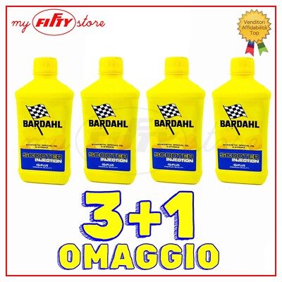 4LT Öl Mischung 2T Bardahl Roller Injektion Sint Malaguti Phantom F12 LC CO115