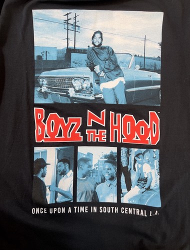 Boyz N The Hood Graphic Tee Ice Cube T-Shirt Size Men's Medium Universal Studios - Picture 3 of 8