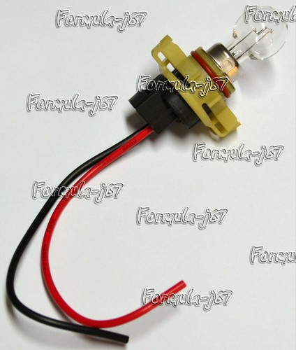 Extension Wire Pigtail Female PS19W 5201 Rear Fog Light Harness Bulb Socket Plug - Picture 6 of 6