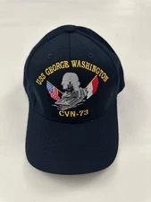 USS George Washington CVN 73 The Corps US Navy Baseball Cap Hat One Size
