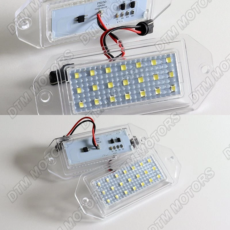 Luces LED de matrícula para Volvo 850 940 960 S90 berlina sedán xenón blanco SMD Foto 3 de 4