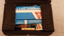 Vintage Acme First Aid Kit in Leather Looking Case Ford Motor Suggestion Program