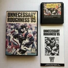 Sega Genesis Unnecessary Roughness ‘95 COMPLETE Game Cart Case Manual *tested*