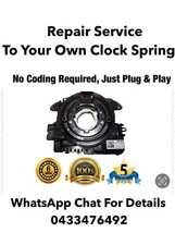 Skoda Kamiq 2018 to 2025 Steering Wheel Airbag Clock Spring Squib Repair Service