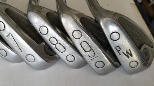 Wilson Grand Master 3-9 Plus PW Iron Set RH Steel Shaft S Flex Golf Club - Picture 4 of 14