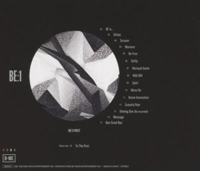 ミュージック BE:FIRST CD BE:1 (CD) Japan BE:FIRST Music Before Goodbye N/A Album