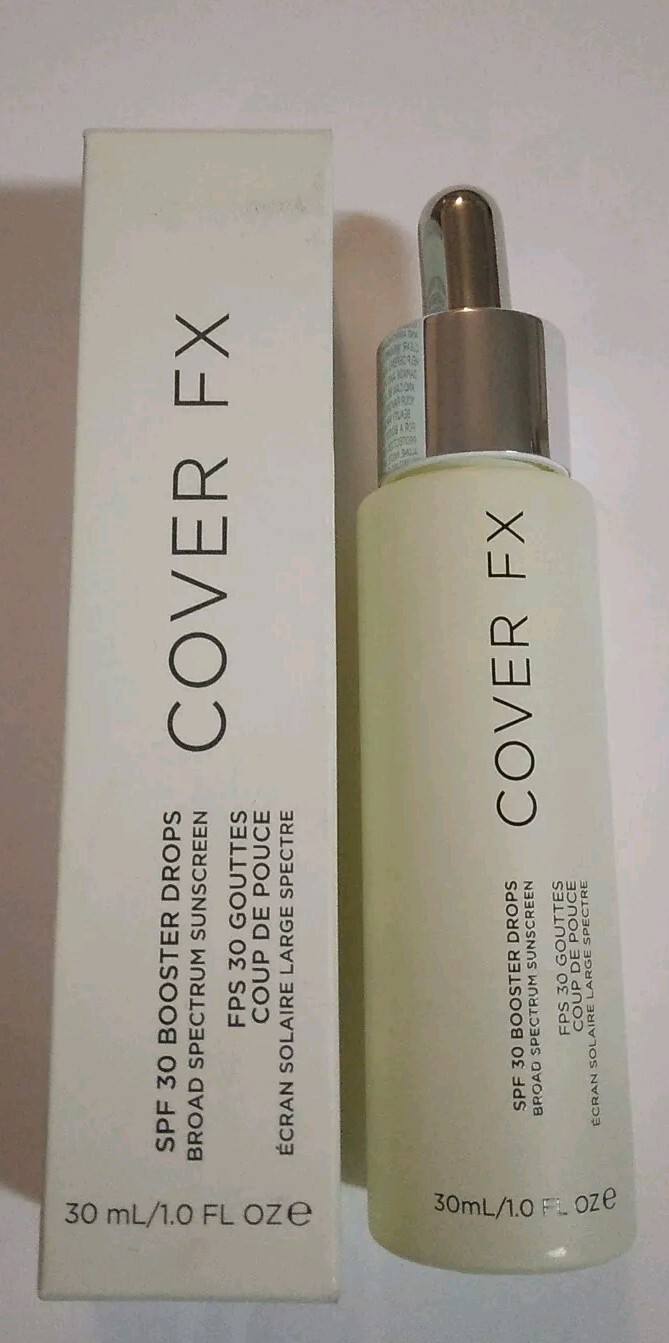 COVER FX ~ SPF 30 BOOSTER DROPS ~ 1.0 OZ. NEW IN BOX