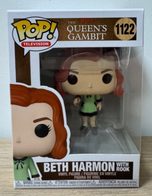 BETH HARMON WITH ROOK #1122 Funko Pop! The Queen s Gambit
