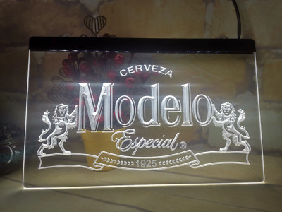 MODELO ESPECIAL CERVEZA LED Neonlicht Schild für Bar Bier Pub Club Zuhause Zi...