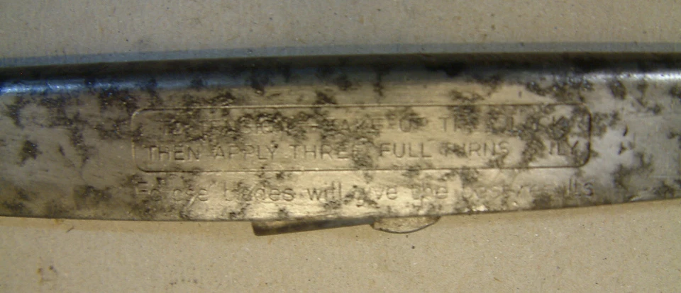 Vintage Tools Bundle of 2x Metal Hacksaws Eclips No.60B &Goliath No.40 Unrestore - Image 3 of 4