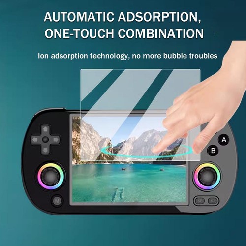 Screen Protector For RG40XXH Clear soft film, Game Console Film - Photo 6 sur 7