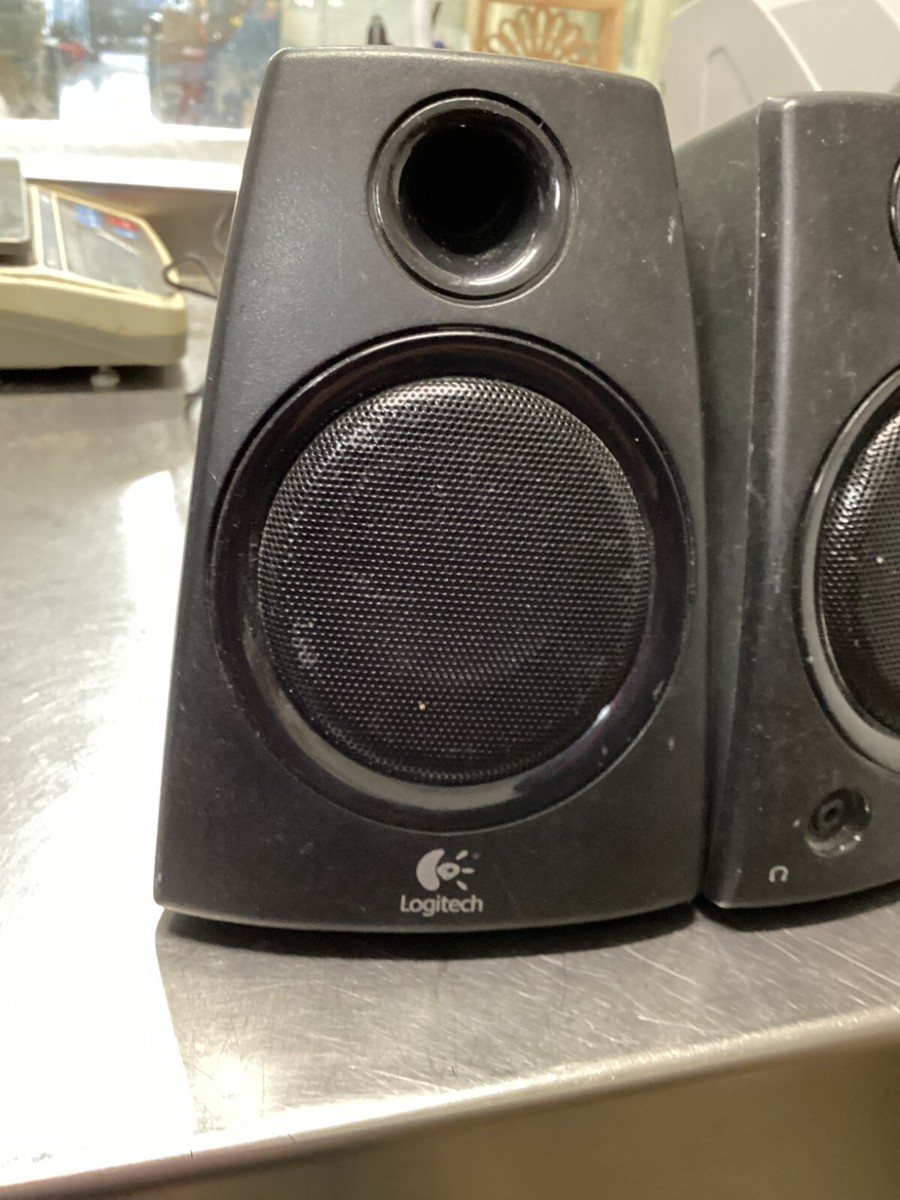Logitech Z130 Computer Speakers Full Stereo Sound 3.5mm Jack