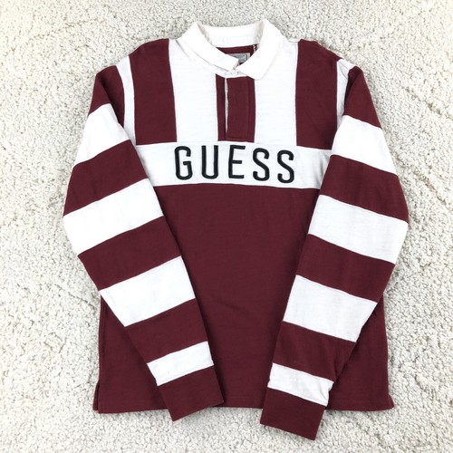 Long Sleeve Rugby Polo Shirt Mens 
