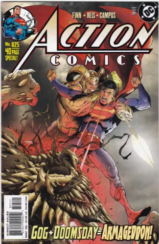 Action Comics (1938 series) #825 in VF/NM Doomsday Gog  DC comics 2005
