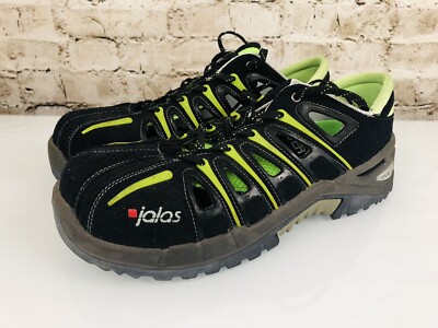 Ejendals JALAS Exalter 2 Steel Toe Sandals Black/Green Mens Size US 9 EUR 42