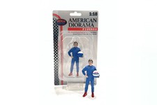 Racing Legends 80's B 1:18 Scale American Diorama 76354 Figure Man Guy 4"