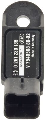 Manifold Absolute Pressure Sensor Bosch fits 07-10 Mini Cooper 1.6L-L4