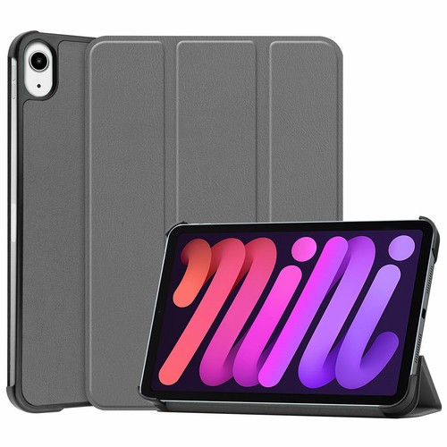 Folio Smart Cover Tri-Fold Leather Stand Case Cover For Apple iPad mini 6 A17Pro - Picture 29 of 148