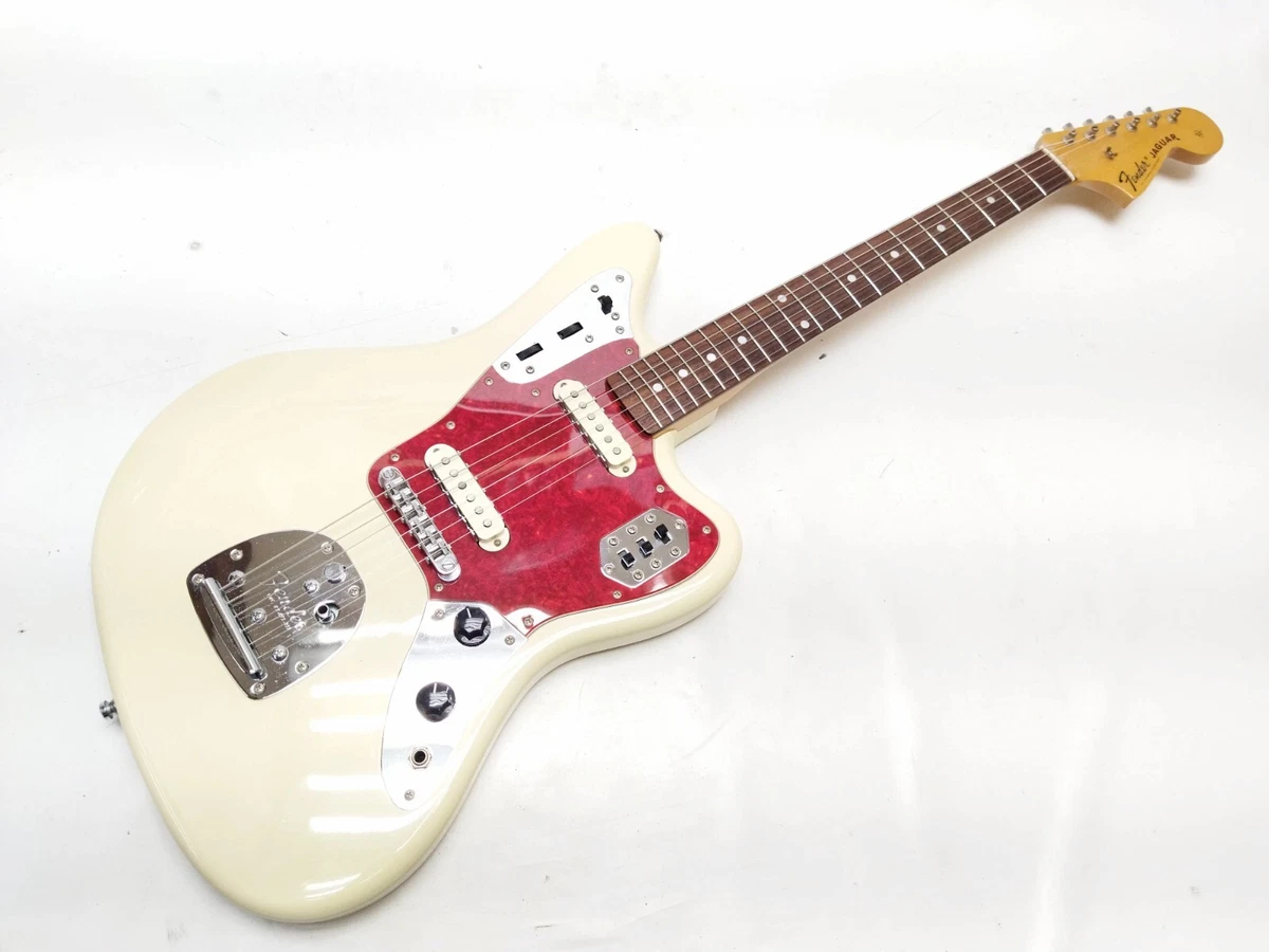 Fender Japan JG66 VWH Jaguar Vintage White Crafted in Japan 1997