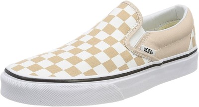 vans checkerboard beige