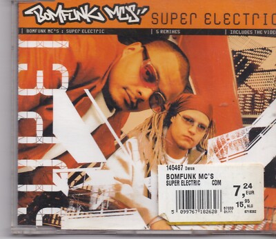 Bomfunk MCS-Super Electric cd maxi single