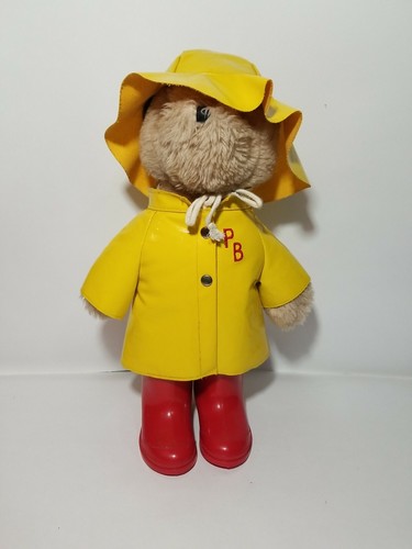 Paddington Bear Yellow Rain Coat \u0026 Hat 
