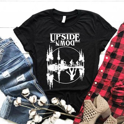 New Stranger Things Netflix Series Upside Down Eleven T Shirt Tee