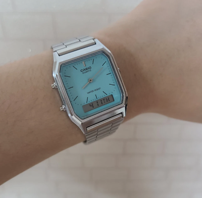 Casio AQ-230A-2A2MQY / silver / Fashion / Accessories Casio AQ-230A-2A2MQY / silver / Fashion / Accessories