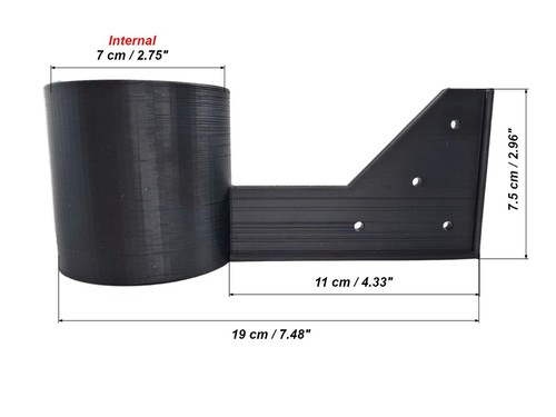 Peugeot Boxer Fiat Ducato Citroen Relay (2006-2023) Universal Cup Drink Holder. - Picture 7 of 8