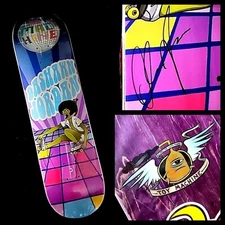 DaShawn Jordan Signed Roller Disco Toy Machine Autograph Skateboard 8.25" Deck