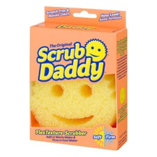 Scrub Daddy Cleaning Sponge and Dish Scrubber - Yellow