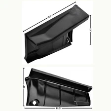 1975~81 Firebird Trans Am Trunk Floor Drop Off to Quarter Panel Filler Extension