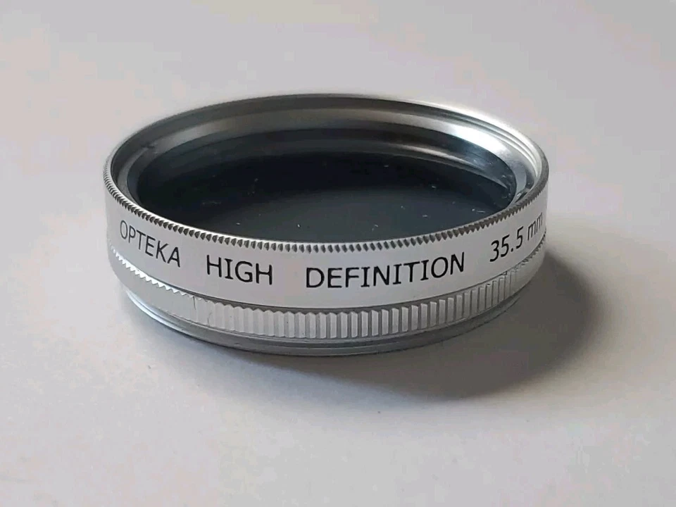 OPTEKA 35.5 mm, 3 Filters: UV, Polarizer, FD + Bonus 35.5-37 Adapter, Japan - Image 4 of 4