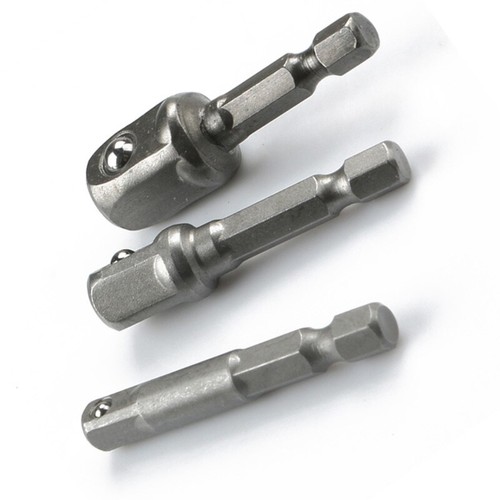 3x Socket Adapter 1/4 3/8 1/2 Bits Drive for Extension Socket Wrench Adapter Set - Picture 5 of 7