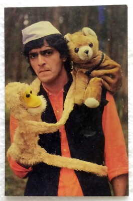 Bollywood Schauspieler Model Chunky Pandey alte Original Postkarte Postkarte ...