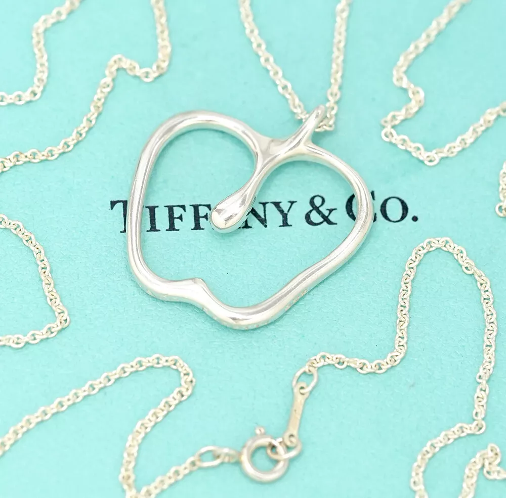 Tiffany and co shop apple necklace