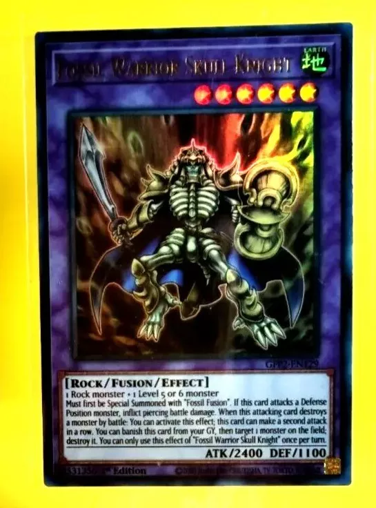 Fossil Warrior Skull Knight, Card Details